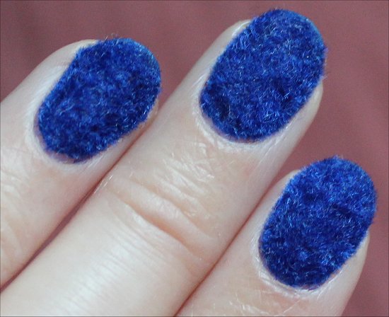 Flocked Manicure Nail Art Trends