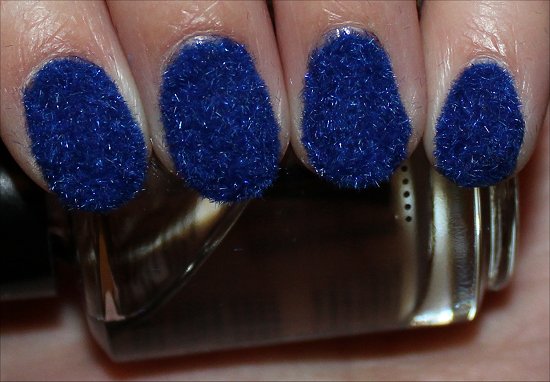Flocked Nail Art