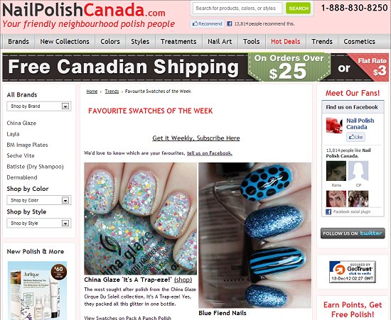 NailPolishCanada SwatchAndLearn