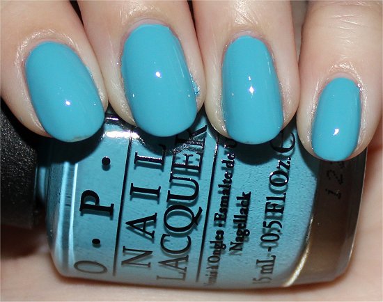 OPI Can't Find My Czechbook Swatch