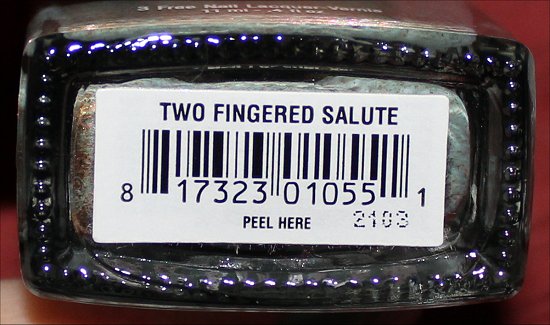 Butter London Two Fingered Salute