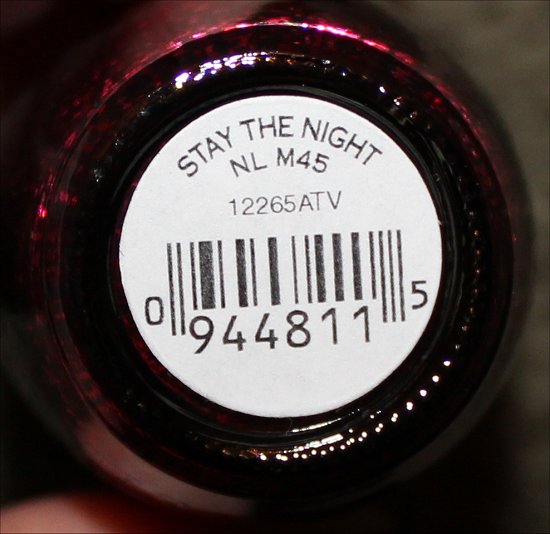 OPI Stay the Night