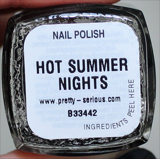 Pretty Serious Hot Summer Nights