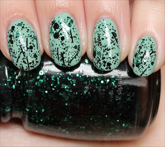 China Glaze Graffiti Glitter Swatches & Review