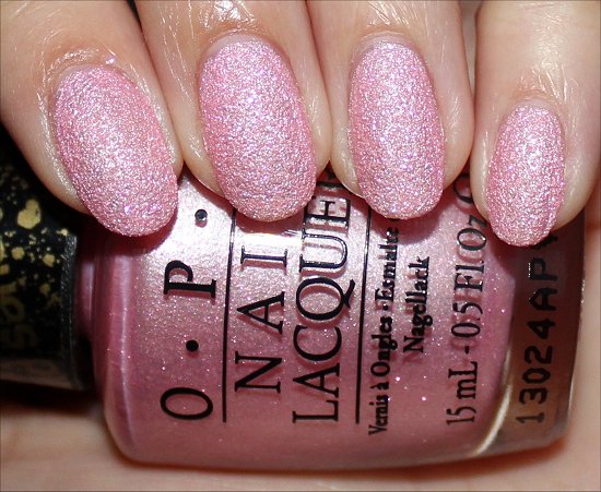 OPI Pussy Galore Swatch Bond Girls Collection Swatches