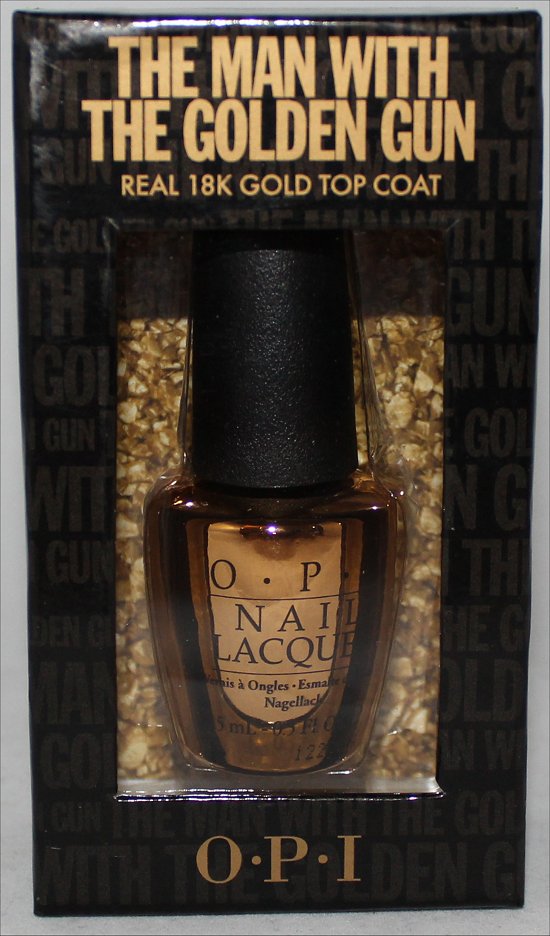 OPI The Man with the Golden Gun Nail Polish Giveaway SwatchAndLearn