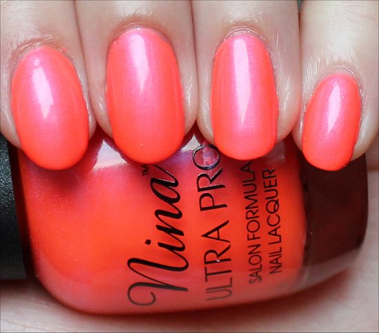 Nina Ultra Pro Pearly Brights Swatch & Review