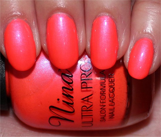 Nina Ultra Pro Pearly Brights Swatches, Review & Pictures