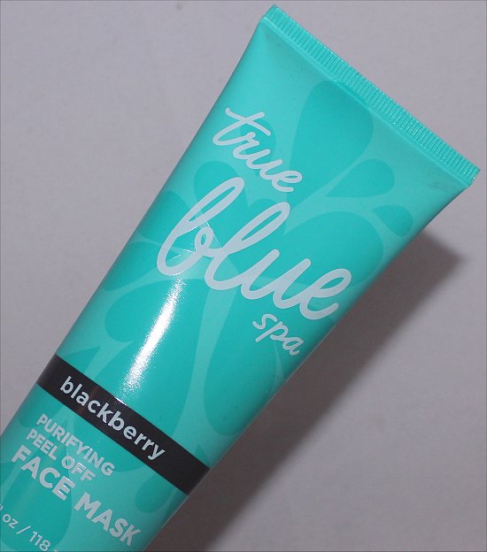 True Blue Spa Blackberry Purifying Peel Off Face Mask Review & Pictures