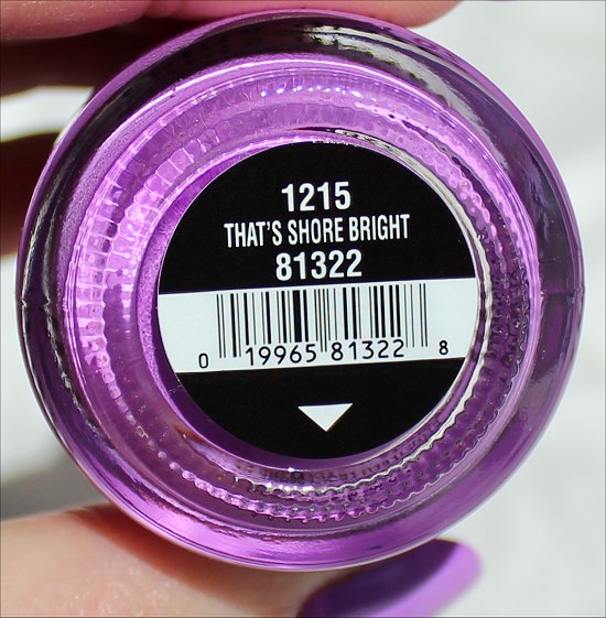 China Glaze That's Shore Bright Sunsational Collection Review