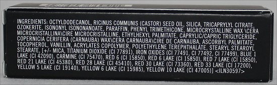 MAC Heroine Lipstick Ingredients