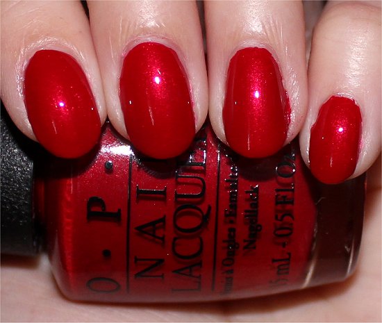 OPI Innie Minnie Mightie Bow Couture de Minnie Swatches
