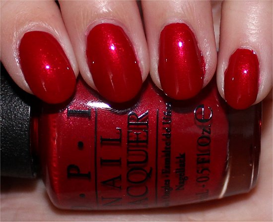 OPI Innie Minnie Mightie Bow Swatch, Review & Photos