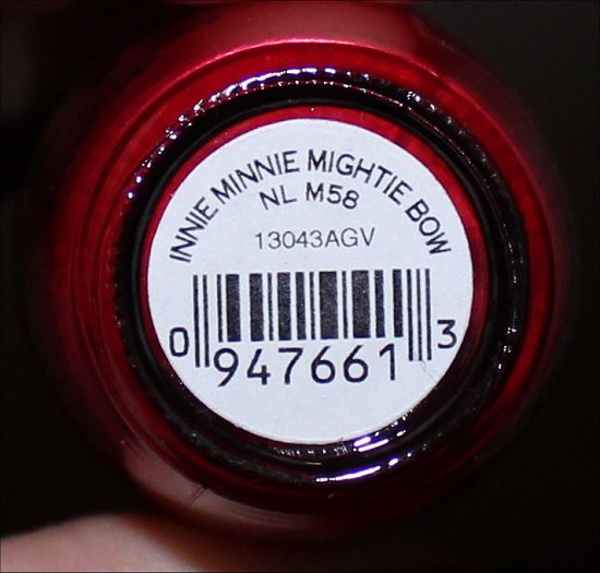 OPI Innie Minnie Mightie Bow