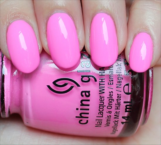 China Glaze Bottoms Up Swatch & Review