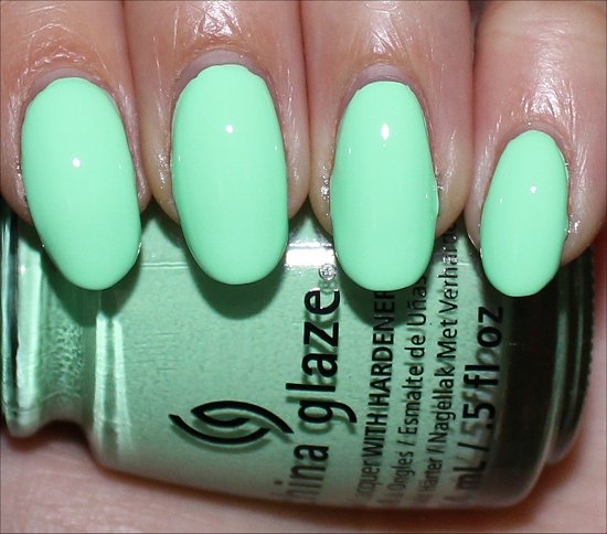 China Glaze Highlight of My Summer Sunsational Swatch