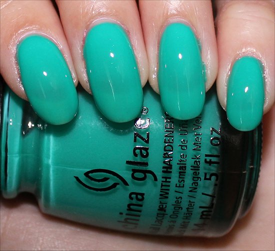 China Glaze Keepin' It Teal Swatches, Review & Photos