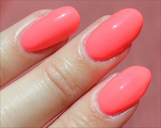 China Glaze Shell-o Sunsational Swatch