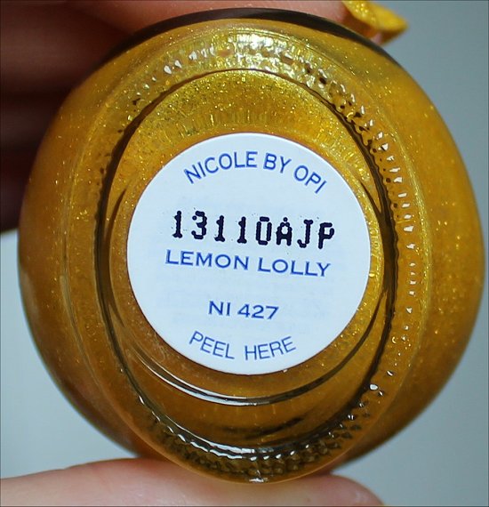 Nicole by OPI Lemon Lolly Gumdrops Collection