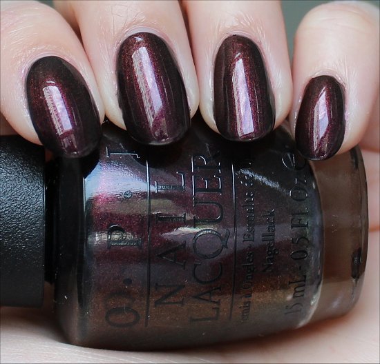 OPI Muir Muir on the Wall Swatch OPI San Francisco Collection Swatches