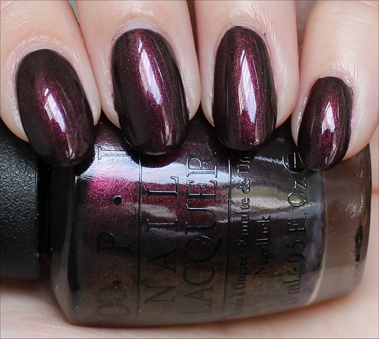 OPI Muir Muir on the Wall Swatches OPI San Francisco Collection Swatch