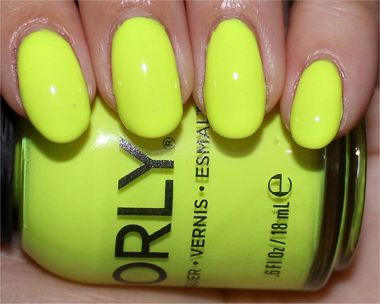 Orly Glowstick Photos Neon Nailpolish