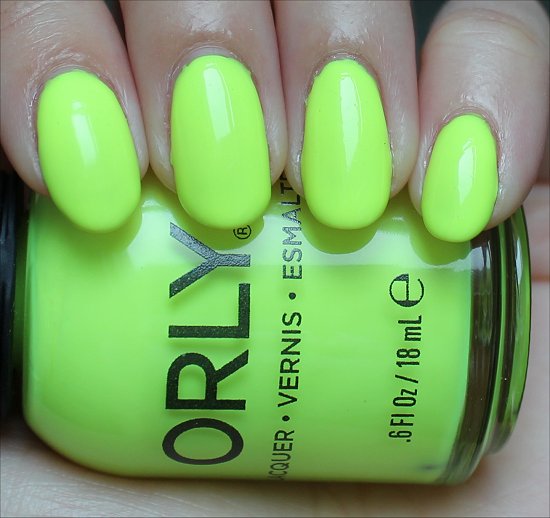 Orly Glowstick Swatch & Review