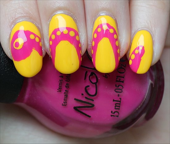 Snake Nails Nail Art