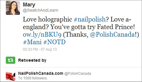 NailPolishCanada SwatchAndLearn