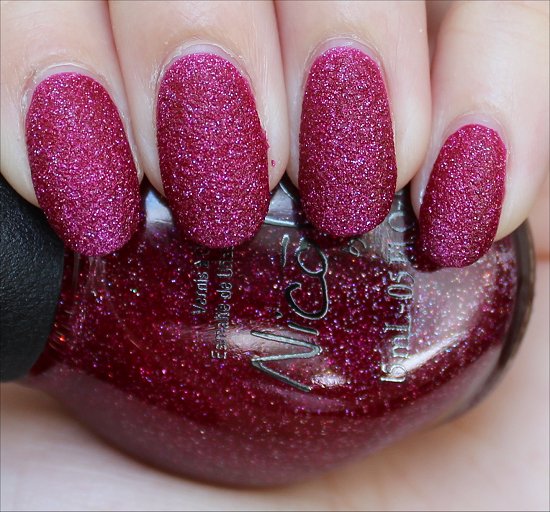 Nicole by OPI My Cherry Amour Swatch NOPI Gumdrops Swatches