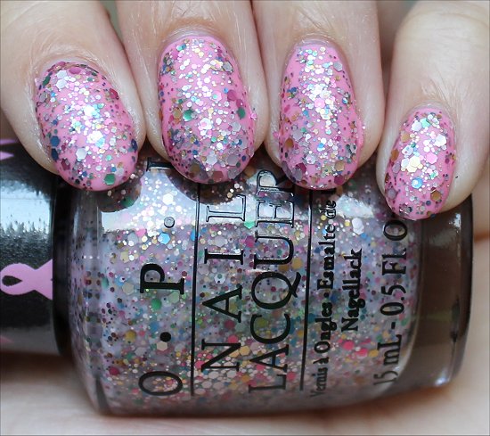 OPI More than a Glimmer Swatches