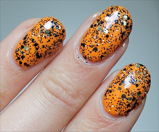 Sally Hansen Midnight Glitz Review & Swatch