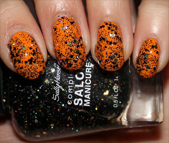 Sally Hansen Midnight Glitz Swatches