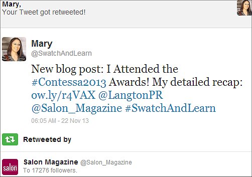 Salon Magazine SwatchAndLearn