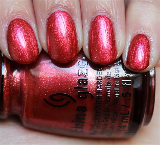 China Glaze Elfin' Around Swatches