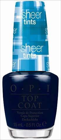 OPI I Can Teal You Like Me OPI Sheer Tints Blue