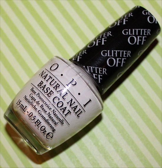 Skulle Fremmedgøre Berigelse OPI Glitter Off Base Coat Review & Pictures | Swatch And Learn