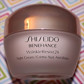 Shiseido Benefiance WrinkleResist24 Night Cream Review