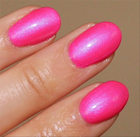 Hotter Than You Pink OPI Neon Swatches