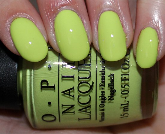 Life Gave Me Lemons Neons Collection by OPI