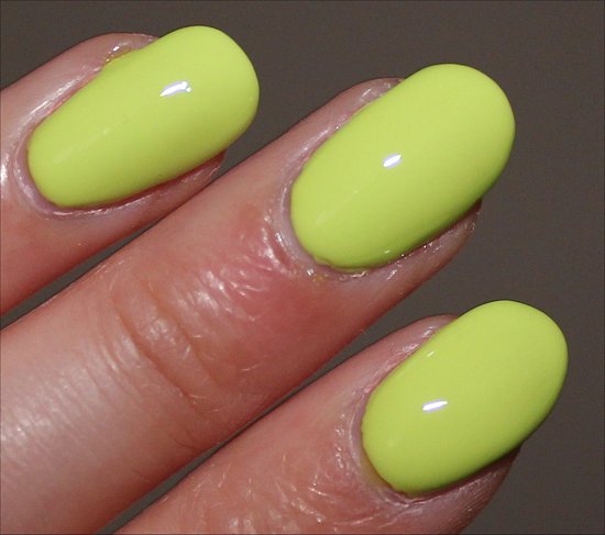 OPI Neons Life Gave Me Lemons Swatches
