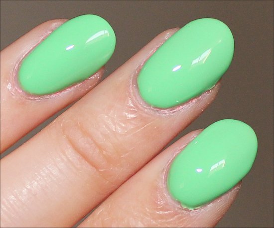 OPI You Are So Outta Lime Swatch & Review