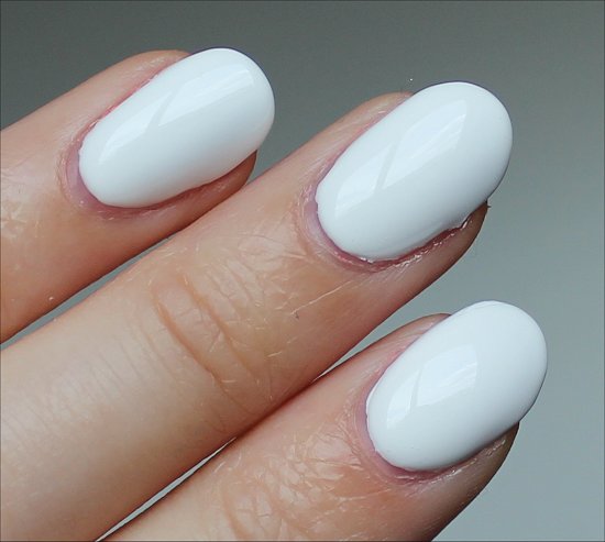 OPI Angel with a Leadfoot Swatch