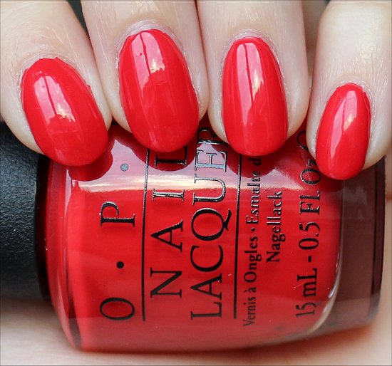 OPI Coca-Cola Red Review & Swatch