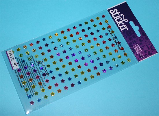 Sticko Holographic Stars Stickers