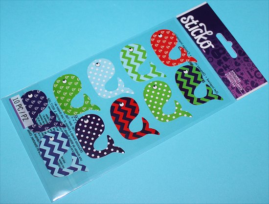 Sticko Whale Stickers