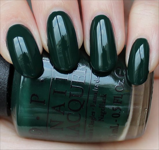 OPI Christmas Gone Plaid Swatch Gwen Stefani Holiday Swatches