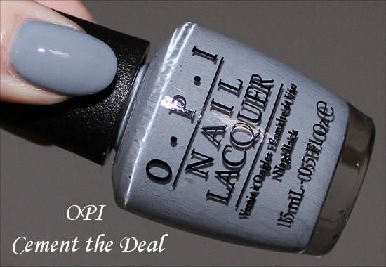Cement the Deal by OPI Swatches