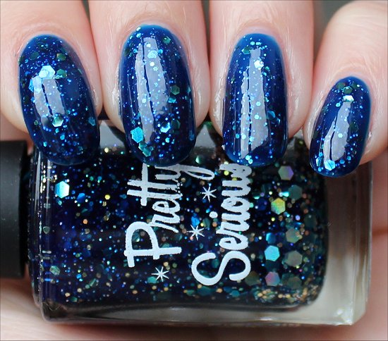 Pretty Serious Moments Til Midnight Swatch & Review