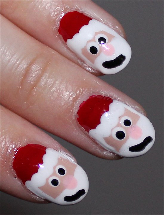 Santa Claus Nails